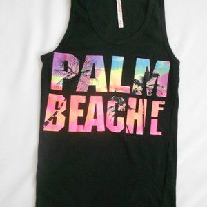 Wings Black Tank Top (M)